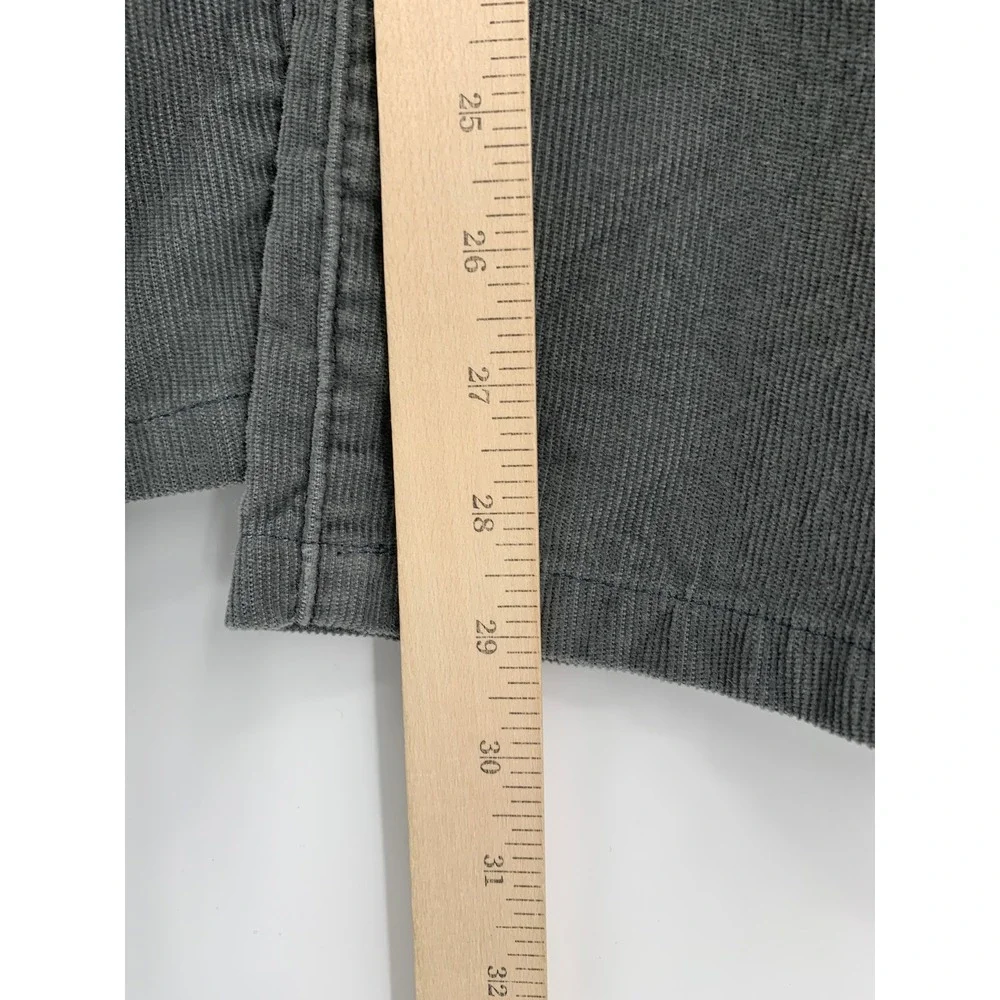 Vintage Levis Corduroy Pants Mens 32x30 Gray 514 Slim Straight Fall Preppy